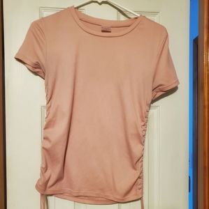 Teen large side tie t-shirt